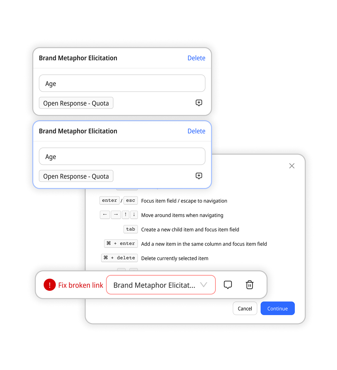 AI-generated prototype for user testing