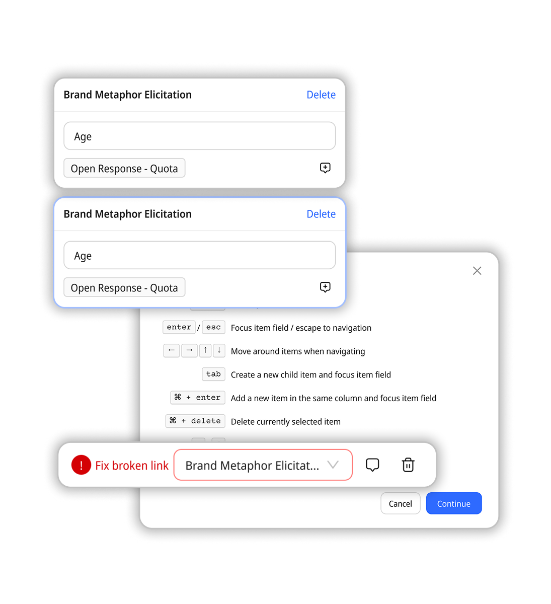 AI-generated prototype for user testing